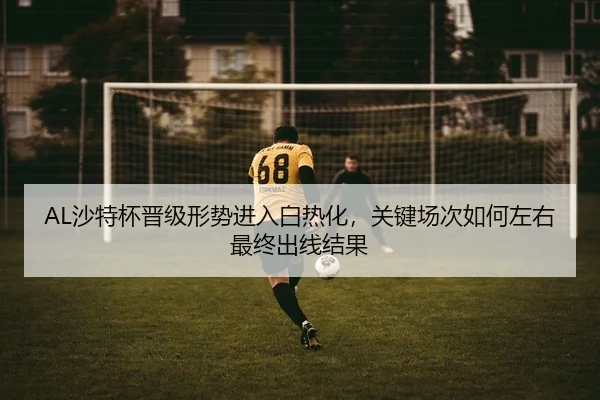 AL沙特杯晋级形势进入白热化，关键场次如何左右最终出线结果（DouYu）